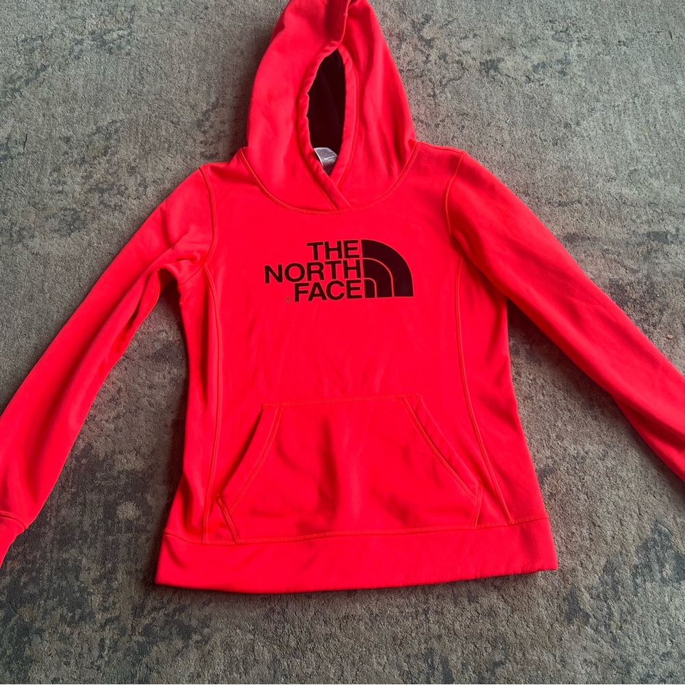 The North face women’s neon pink sweater